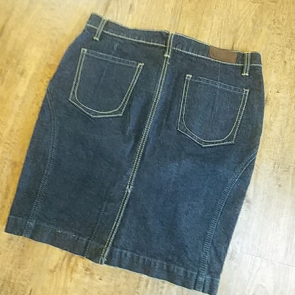 X2 denim laboratory jean skirt - Picture 3 of 5